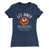 JJ's Diner Women's T-Shirt Indigo | Funny Shirt from Famous In Real Life