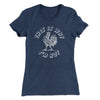 This Is Why I'm Hot Funny Women's T-Shirt Indigo | Funny Shirt from Famous In Real Life