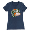 Whiskey - Breakfast of Champions Women's T-Shirt Indigo | Funny Shirt from Famous In Real Life