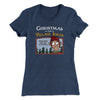 Christmas for Village Idiots Women's T-Shirt Indigo | Funny Shirt from Famous In Real Life