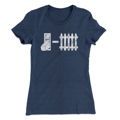 Offense! Women's T-Shirt Indigo | Funny Shirt from Famous In Real Life