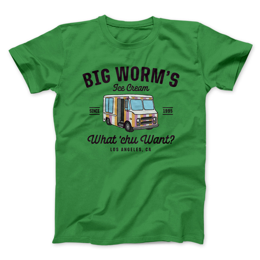 Big Worm's Ice Cream Funny Movie Men/Unisex T-Shirt | Funny Shirt from Famous In Real Life