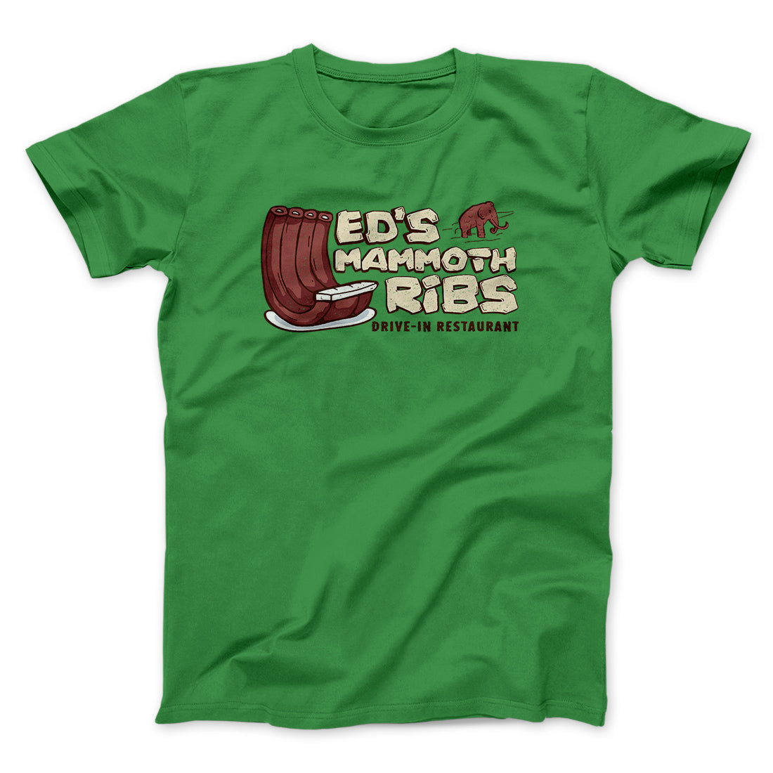 Ed's Mammoth Ribs Men/Unisex T-Shirt | Funny Shirt from Famous In Real Life