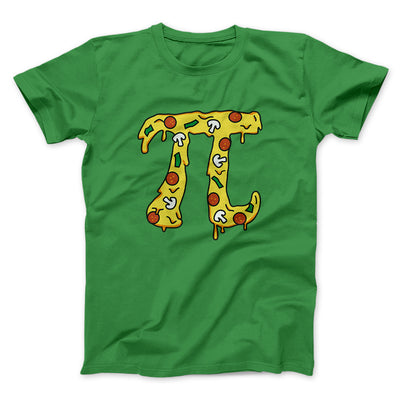 Pizza Pi Men/Unisex T-Shirt Kelly | Funny Shirt from Famous In Real Life