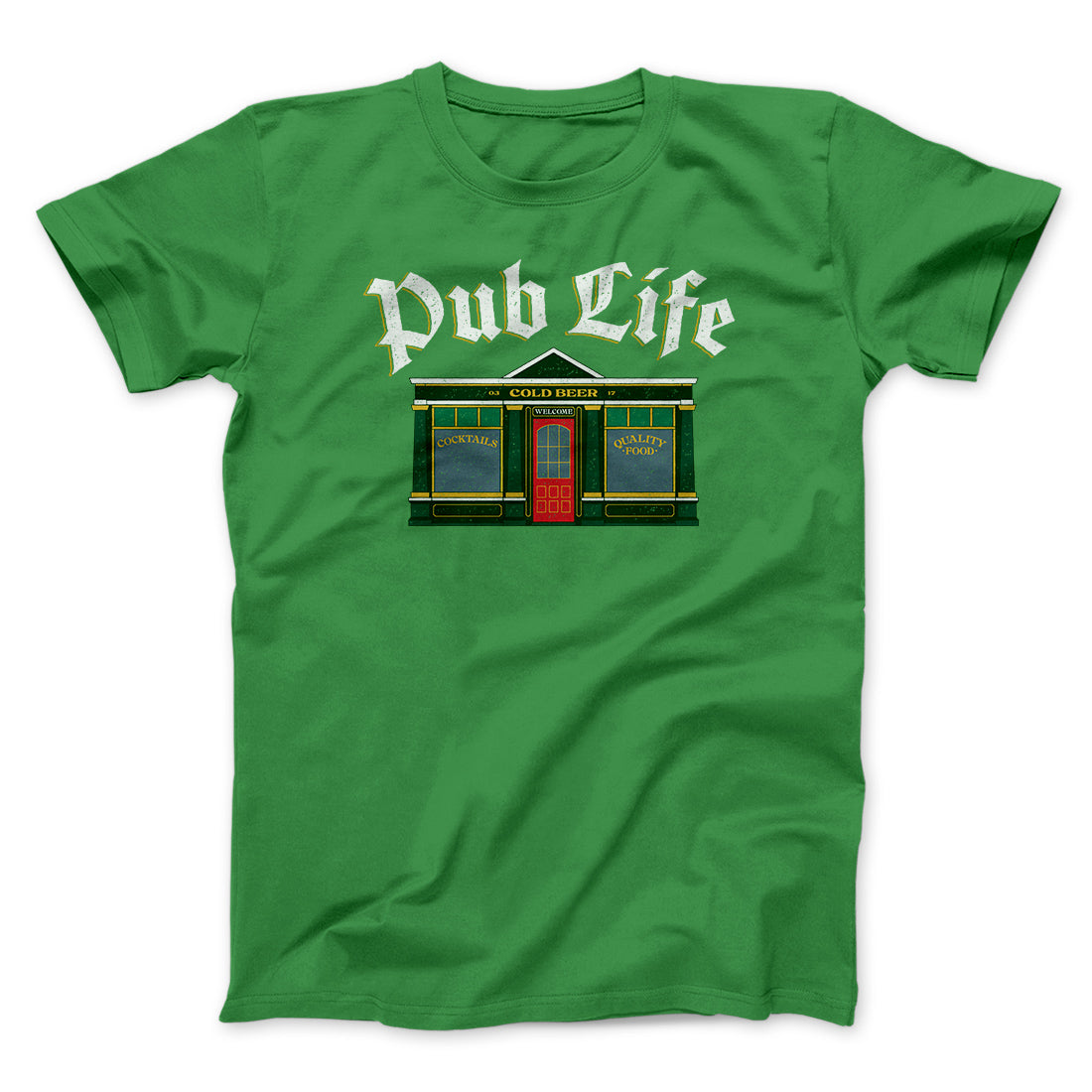 Pub Life Men/Unisex T-Shirt | Funny Shirt from Famous In Real Life