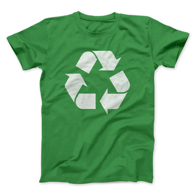 Recycle Symbol Men/Unisex T-Shirt Kelly | Funny Shirt from Famous In Real Life