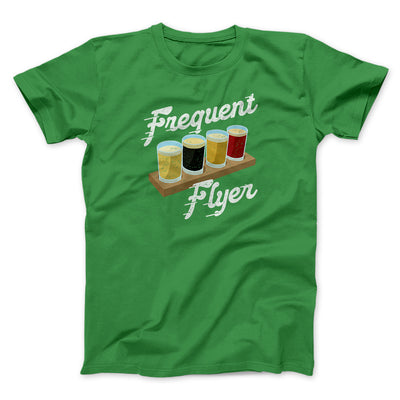 Frequent Flyer Men/Unisex T-Shirt Kelly | Funny Shirt from Famous In Real Life