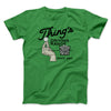 Thing's Driving Range Funny Movie Men/Unisex T-Shirt Kelly | Funny Shirt from Famous In Real Life