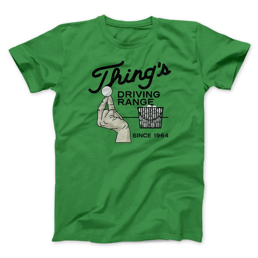 Thing's Driving Range Funny Movie Men/Unisex T-Shirt | Funny Shirt from Famous In Real Life