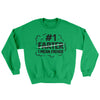 #1 Farter I Mean Father Ugly Sweater Irish Green | Funny Shirt from Famous In Real Life