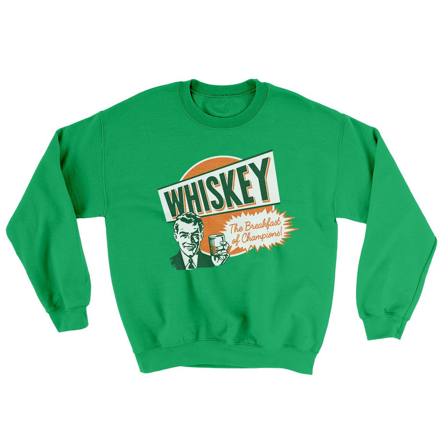 Whiskey For Breakfast Ugly Sweater | Funny Shirt from Famous In Real Life