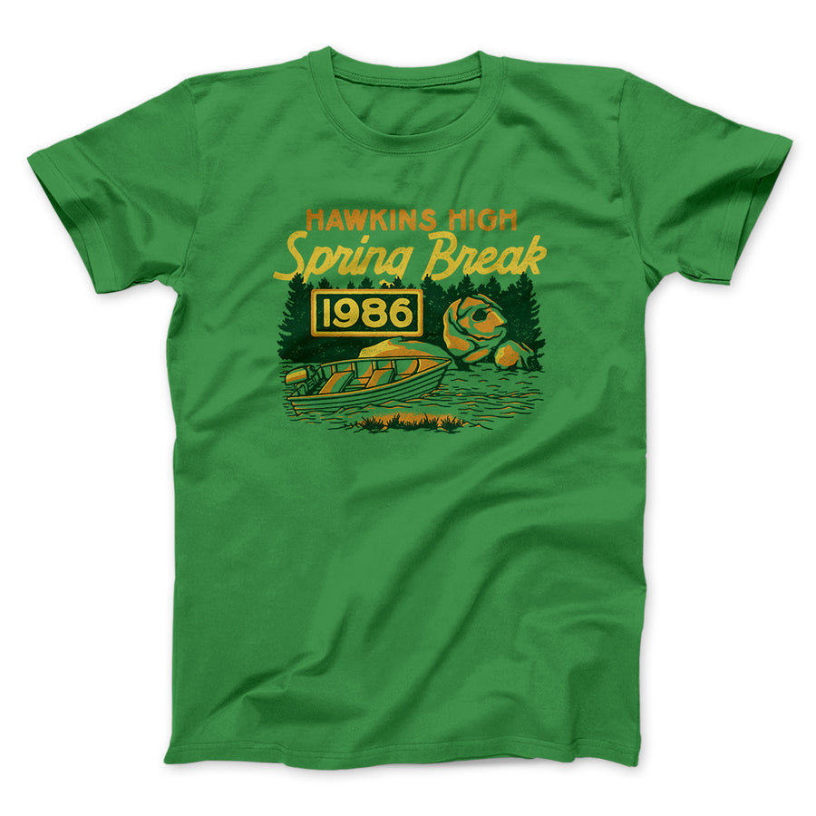 Hawkins Spring Break 1986 Men/Unisex T-Shirt | Funny Shirt from Famous In Real Life