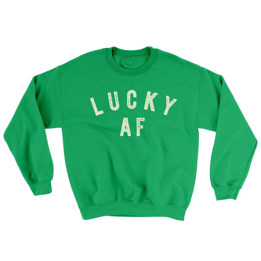 Lucky AF Ugly Sweater | Funny Shirt from Famous In Real Life