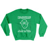 Amateur Sketch Ugly Sweater Irish Green | Funny Shirt from Famous In Real Life