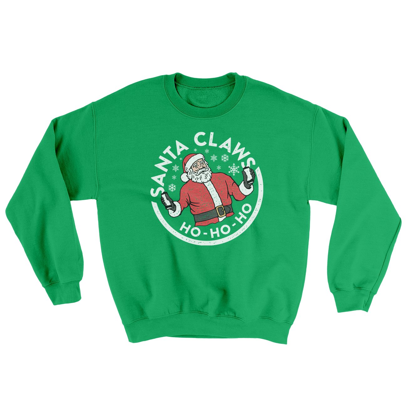 Santa Claws Ugly Sweater | Funny Shirt from Famous In Real Life