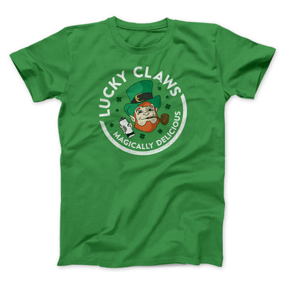 Lucky Claws Men/Unisex T-Shirt Kelly | Funny Shirt from Famous In Real Life