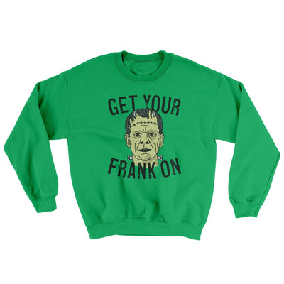 Get Your Frank On Ugly Sweater Irish Green | Funny Shirt from Famous In Real Life
