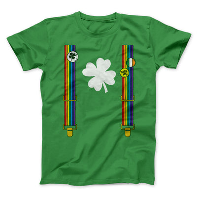 Irish Flair Outfit Men/Unisex T-Shirt Kelly | Funny Shirt from Famous In Real Life