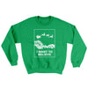 I Want to Believe Men/Unisex Ugly Sweater Irish Green | Funny Shirt from Famous In Real Life