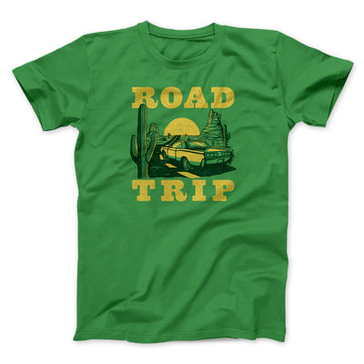Road Trip Men/Unisex T-Shirt Kelly | Funny Shirt from Famous In Real Life