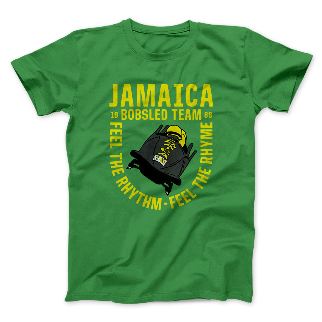 Jamaica Bobsled Team Funny Movie Men/Unisex T-Shirt | Funny Shirt from Famous In Real Life