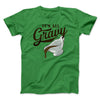 It's All Gravy Funny Thanksgiving Men/Unisex T-Shirt Kelly | Funny Shirt from Famous In Real Life