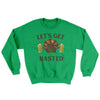 Let's Get Basted Ugly Sweater Irish Green | Funny Shirt from Famous In Real Life