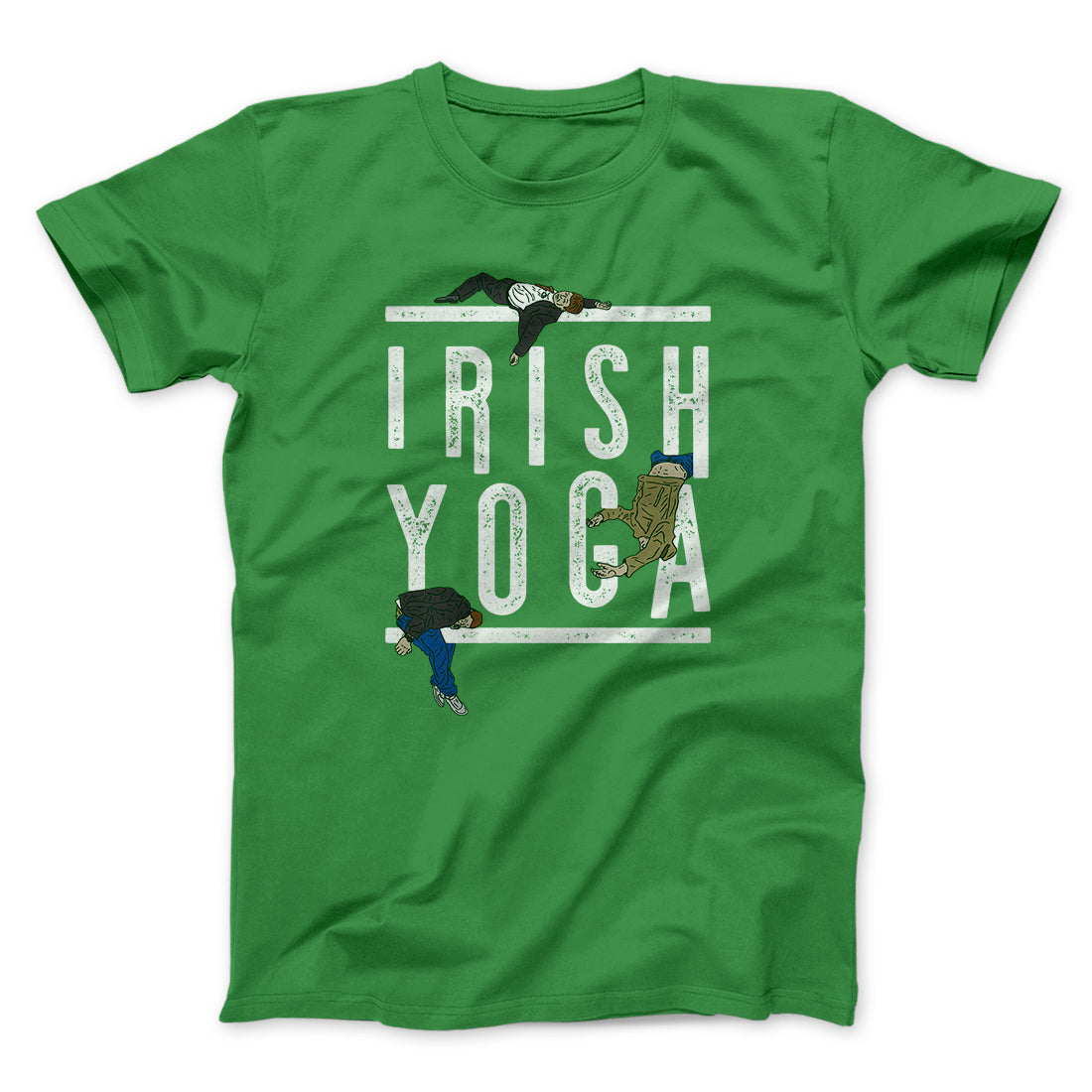Irish Yoga Men/Unisex T-Shirt | Funny Shirt from Famous In Real Life