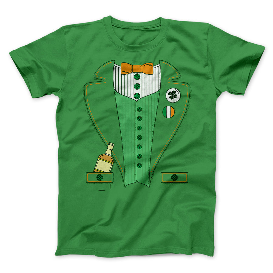 Irish Leprechaun Suit Men/Unisex T-Shirt | Funny Shirt from Famous In Real Life