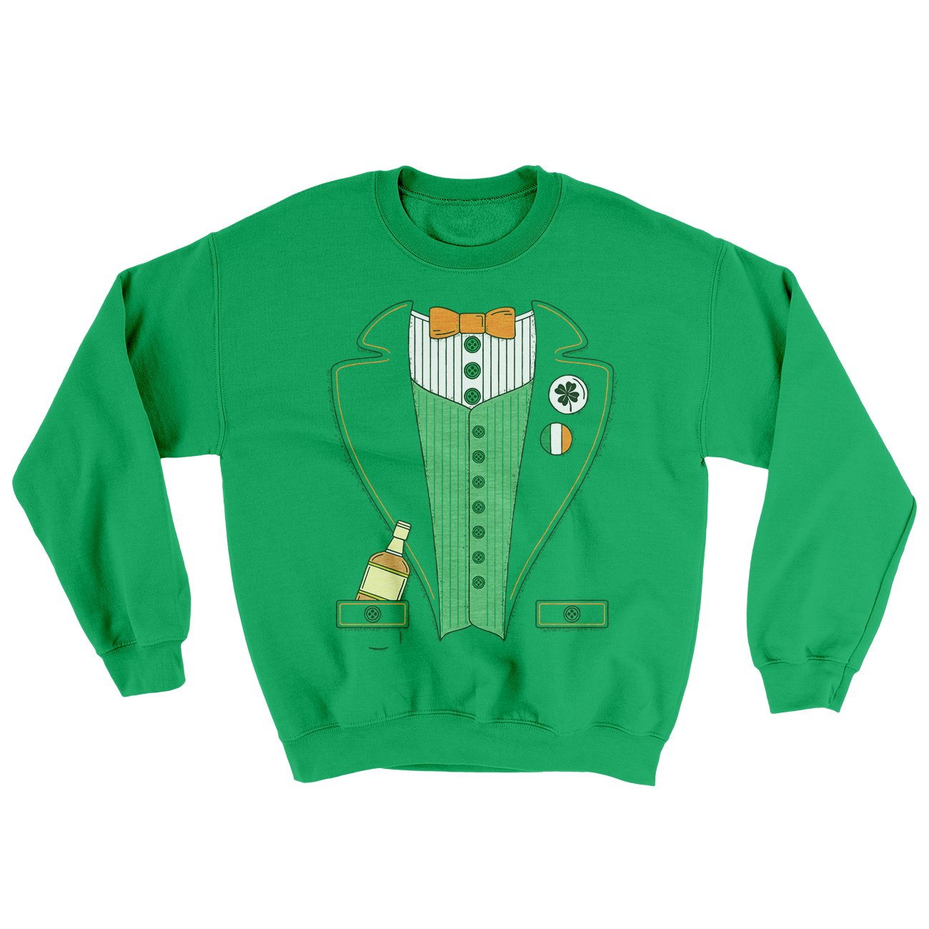 Irish Leprechaun Suit Ugly Sweater | Funny Shirt from Famous In Real Life
