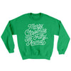 Merry Christmas Ya Filthy Animal Funny Movie Men/Unisex Ugly Sweater Irish Green | Funny Shirt from Famous In Real Life