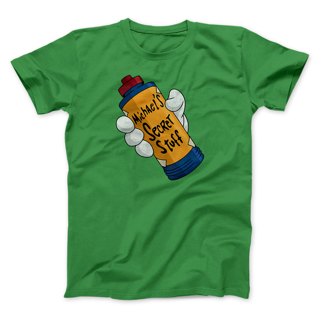 Michael's Secret Stuff Funny Movie Men/Unisex T-Shirt Kelly | Funny Shirt from Famous In Real Life