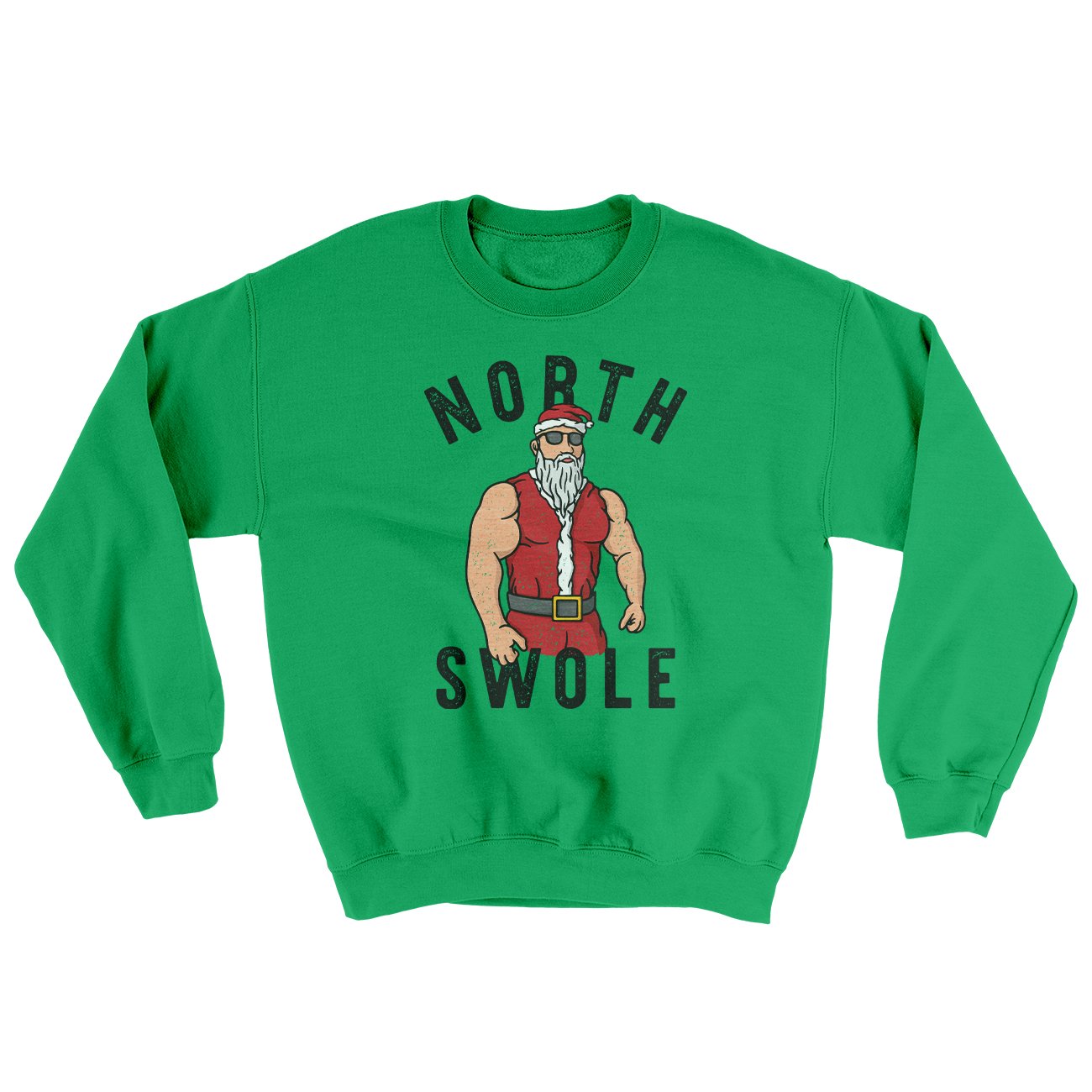 North Swole Ugly Sweater | Funny Shirt from Famous In Real Life