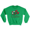 Dick In A Box Ugly Sweater Irish Green | Funny Shirt from Famous In Real Life