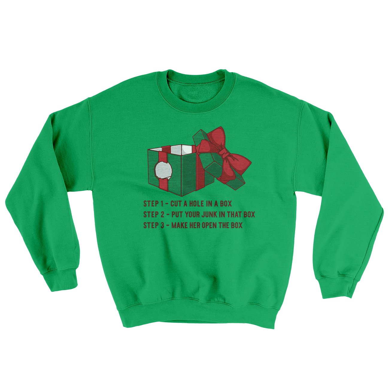 Dick In A Box Ugly Sweater | Funny Shirt from Famous In Real Life