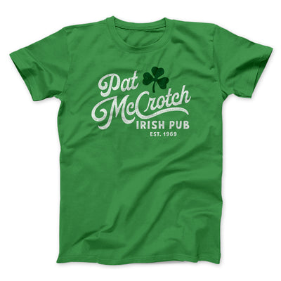 Pat McCrotch Irish Pub Men/Unisex T-Shirt Kelly | Funny Shirt from Famous In Real Life