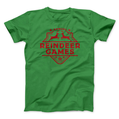 Reindeer Games Men/Unisex T-Shirt Kelly | Funny Shirt from Famous In Real Life