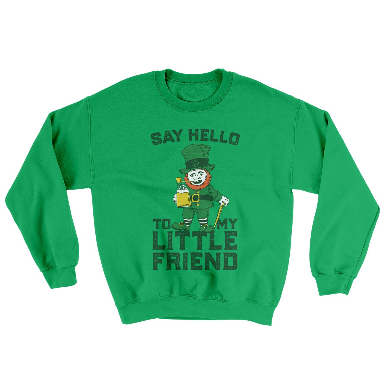 Say Hello to my Little Friend Ugly Sweater | Funny Shirt from Famous In Real Life