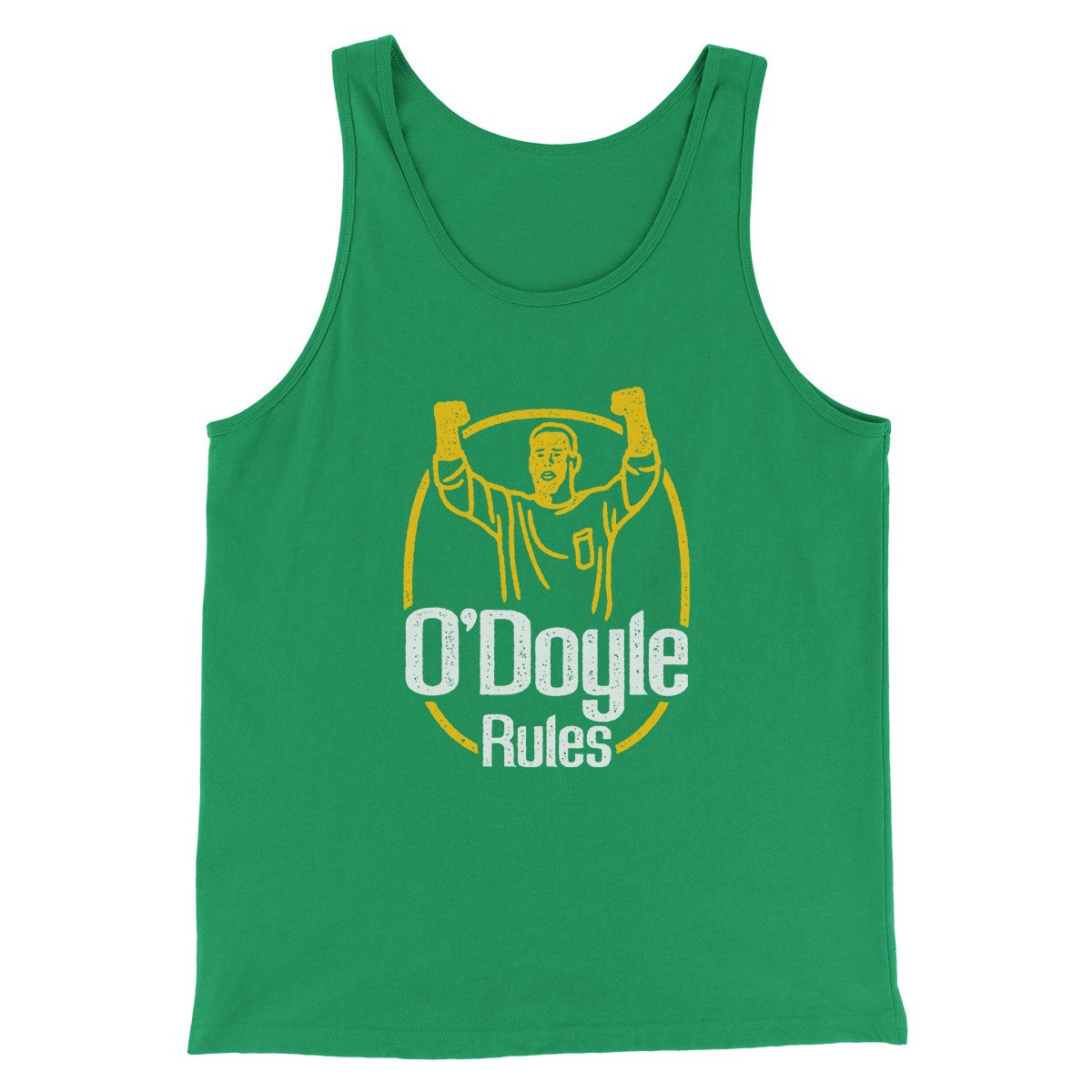 O'Doyle Rules Funny Movie Men/Unisex Tank Top Kelly | Funny Shirt from Famous In Real Life