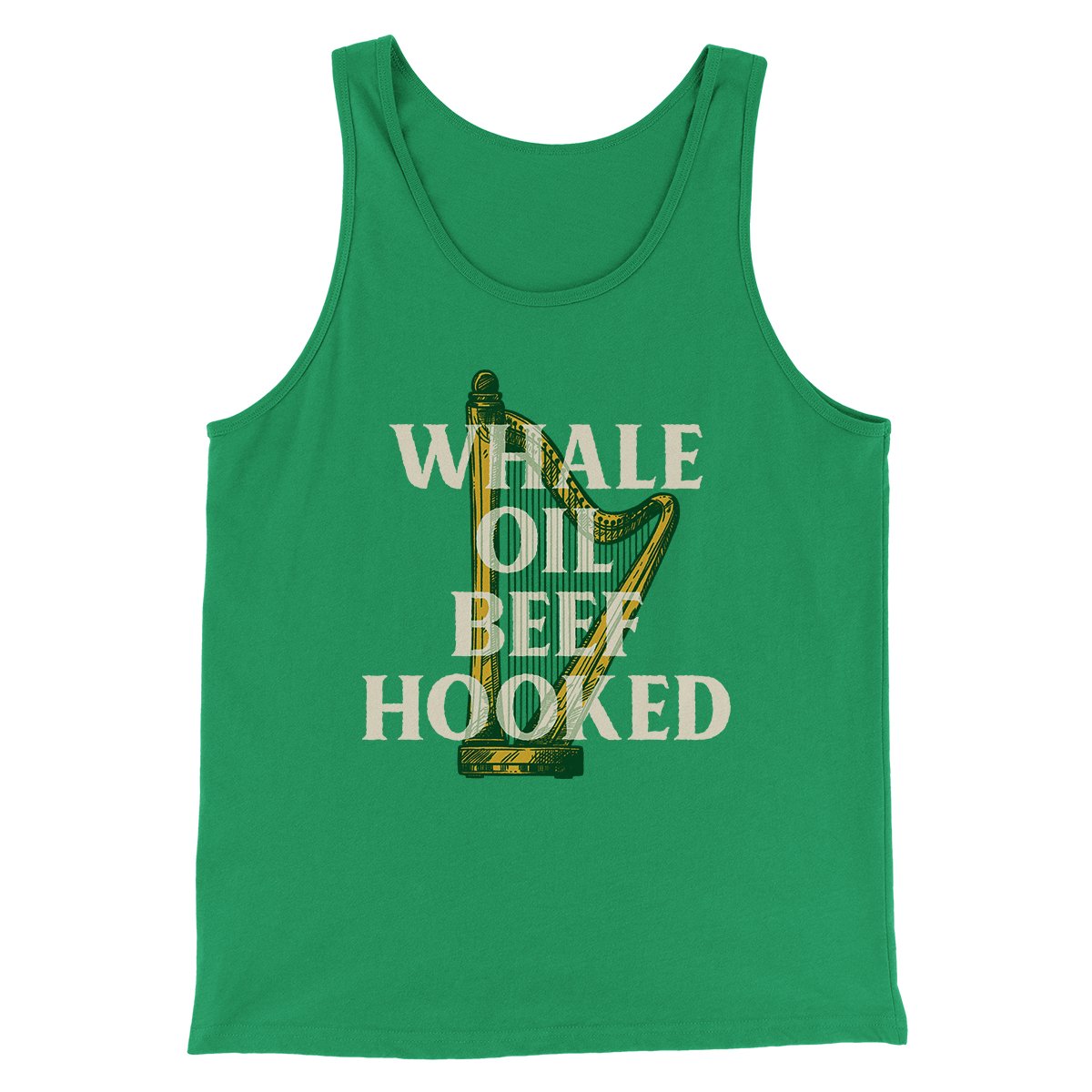 Whale Oil Beef Hooked Men/Unisex Tank Top | Funny Shirt from Famous In Real Life