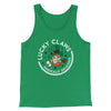Lucky Claws Men/Unisex Tank Kelly | Funny Shirt from Famous In Real Life