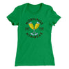 Mornings Are For Mimosas Women's T-Shirt Kelly Green | Funny Shirt from Famous In Real Life