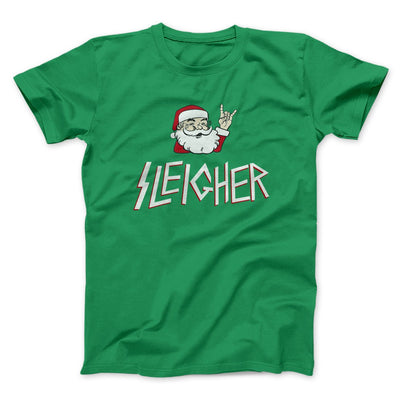 Sleigher Men/Unisex T-Shirt Kelly | Funny Shirt from Famous In Real Life