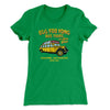 Egg Foo Yong Bus Tours Women's T-Shirt Kelly Green | Funny Shirt from Famous In Real Life
