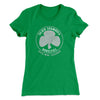 Silver Shamrock Novelties Women's T-Shirt Kelly Green | Funny Shirt from Famous In Real Life
