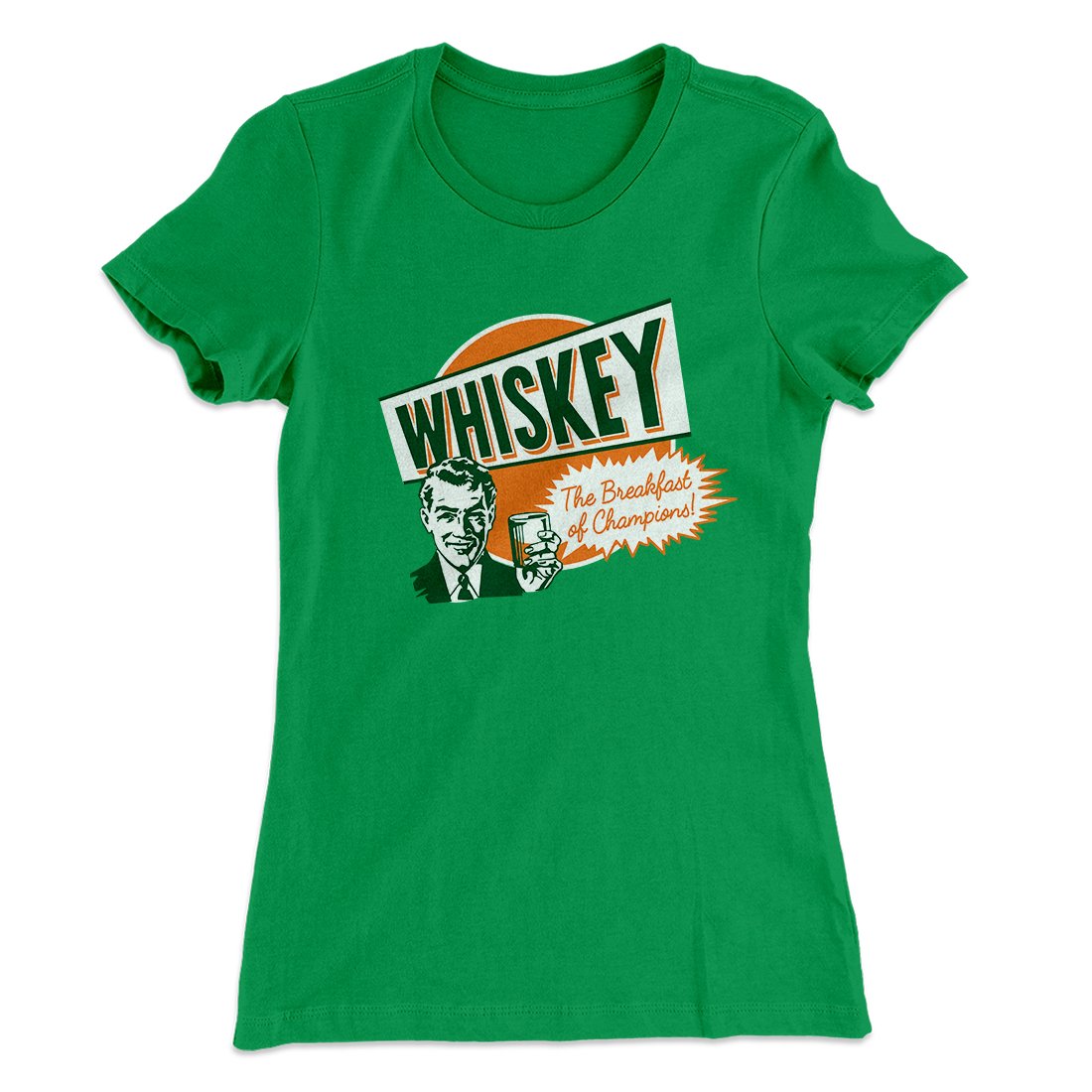 Whiskey - Breakfast of Champions Women's T-Shirt | Funny Shirt from Famous In Real Life