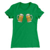 Beer Bra Women's T-Shirt Kelly | Funny Shirt from Famous In Real Life