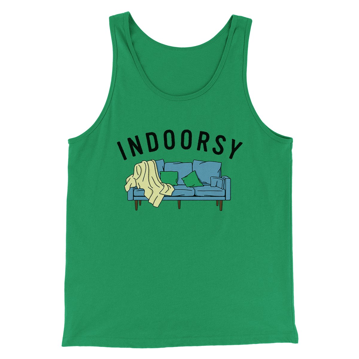Indoorsy Men/Unisex Tank Top | Funny Shirt from Famous In Real Life