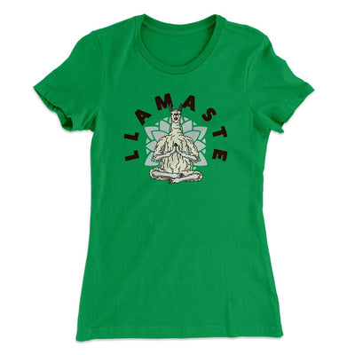 Llamaste Women's T-Shirt Kelly Green | Funny Shirt from Famous In Real Life