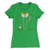 Irish Leprechaun Suit Women's T-Shirt Kelly Green | Funny Shirt from Famous In Real Life